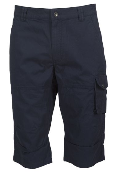 Denim & casual capri shorts marine