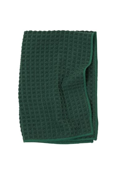 Hverdag vaffel mikrofiber kjøkkenhåndkle 40x60cm grønn