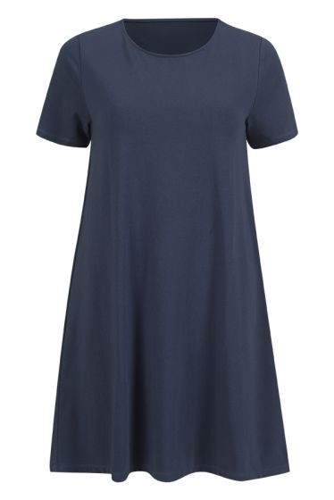 Lifetime Charlotte jerseykjole med vid passform marine