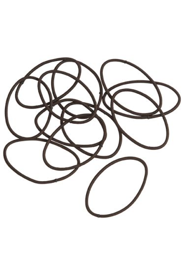 LT Kids Accessories thin elastic brun