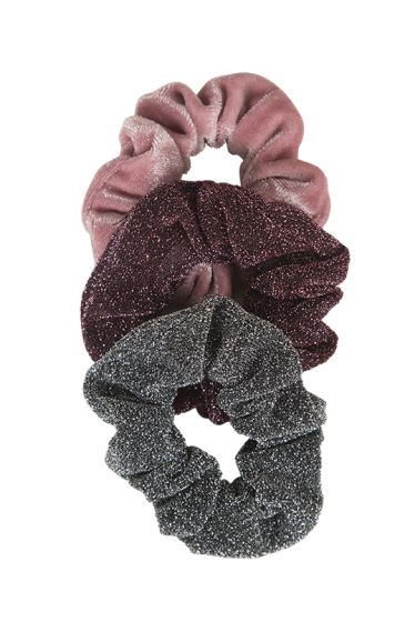 LT KIDS ACCESSORIES Scrunchies barn 3 pk rosa