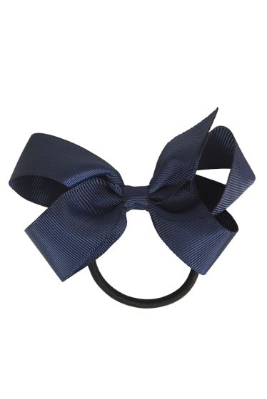 Hårpynt sløyfe elastic blå