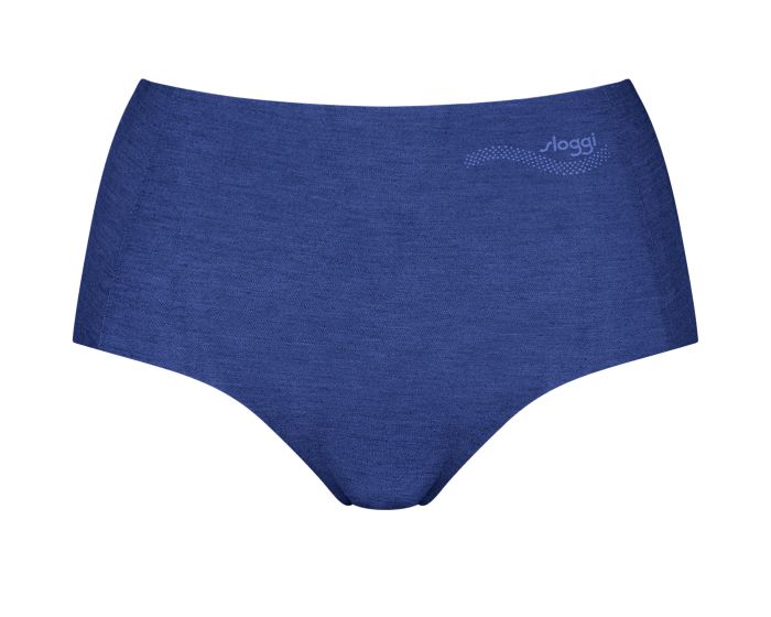 Sloggi Zero Feel Natural high waist truse blåmelert