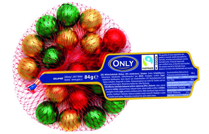Julekuler i sjokolade 84 gr Original
