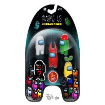 Among Us Crewmate 3D figurer i  5 pack original