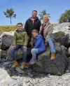 Varde Geilomoen jakke barn oliven.