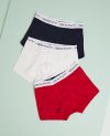 Gant 3 pk boxer hvit-rød-marine