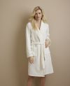 Nightwear Io morgenkåpe i fleece offwhite
