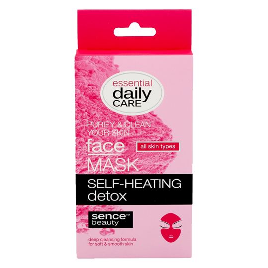 Sencebeauty Facial Selfheating Mask 5 pk original