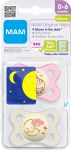 Mam Night 0-6 mnd. Silk Teat rosa