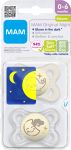 Mam Night 0-6 mnd. Silk Teat grønn