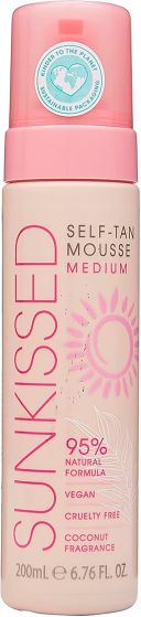 Self Tan Mousse 200ml Medium