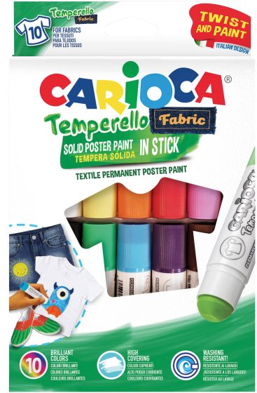 Fargestifter Tekstil 10pk Original.