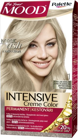 Schwarzkopf Mood Permanent hårfarge mood 1 ex light ash blonde