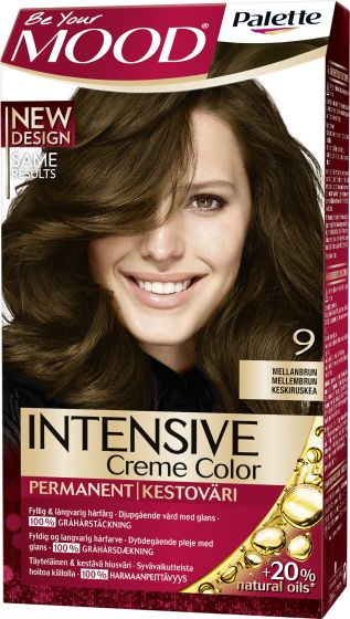 Schwarzkopf Mood Permanent hårfarge mood 9 medium brown 