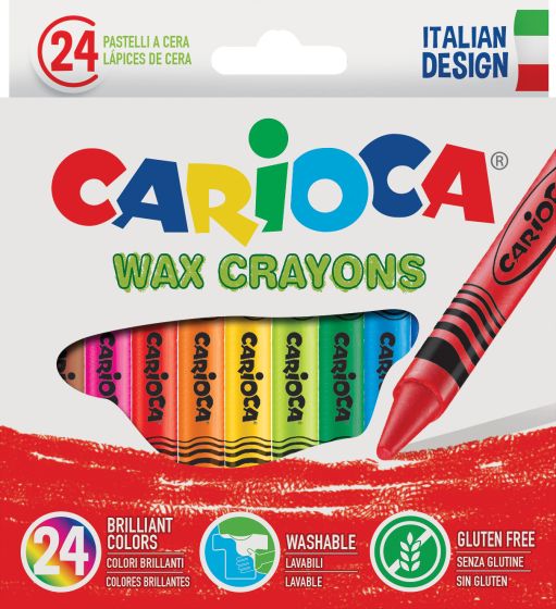 Fargestifter Carioca 24 stk original