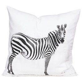Cozy Wild animal putetrekk med dyremotiv zebra