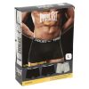 Boxershorts Everlast 3pk  Sort-gråmelert..