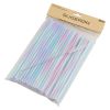 Sugerør 80pk Rainbow 