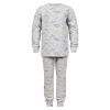 Pyjamas ribbestrikket Grå-blå