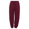 Joggebukse med fleecefôr Cosy Burgunder
