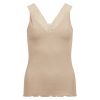 Loved rib singlet .