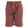 Sweatshorts Active med lommer og snortrekk rust