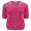 Mari Velour genser til barn fuksia