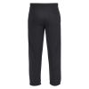 Basic joggebukse med strikk og snøring i livet sort