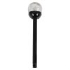 Solarlampe Kule Klar/Sort