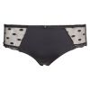 Sassa Dotted Mesh Hipster sort