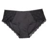 Sassa Dotted Mesh Hipster sort