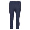 Oceana capri leggings med mønster blå