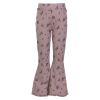 Leggings blomstret Lilla