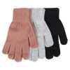 Hansker 3pk Rosa