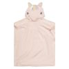 Badeponcho Dyrisk 60X70cm Rosa