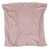 Fleeceteppe Teddy 80x80cm Rosa