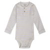 Body langermet Striper Blå-beige