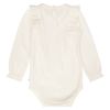 Body med broderi anglaise Offwhite