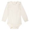 Body med broderi anglaise Offwhite