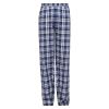 Pyjamasbukse i flanell Marine