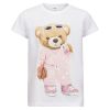 Pyjamas sett bamse Rosa-hvit