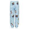 Pyjamas set Blå-hvit
