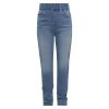 Jeans med elastikk i midjen 