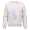 Joggedress med print Lilla