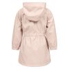 Dots Regnkåpe med fòr Rosa