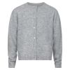 Strikket Cardigan Gråmerlert