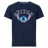 T-skjorte med Stitch print Marine
