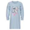 Nattkjole med søtt Angel og Stitch print Lyseblå