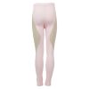 Longs i ull bambus Rosa-beige